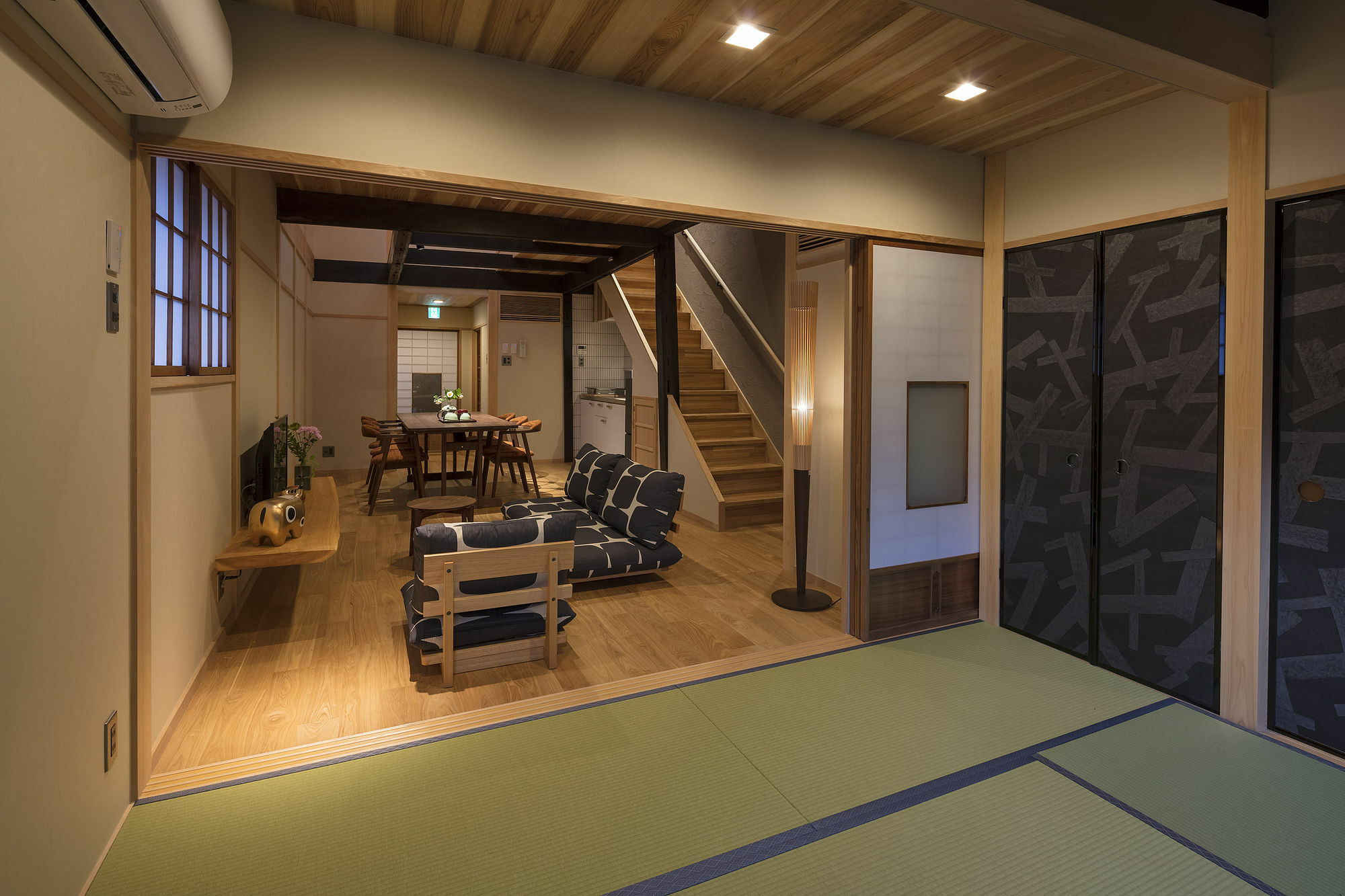 Вилла Shimabara Kaiden Machiya House Киото Экстерьер фото