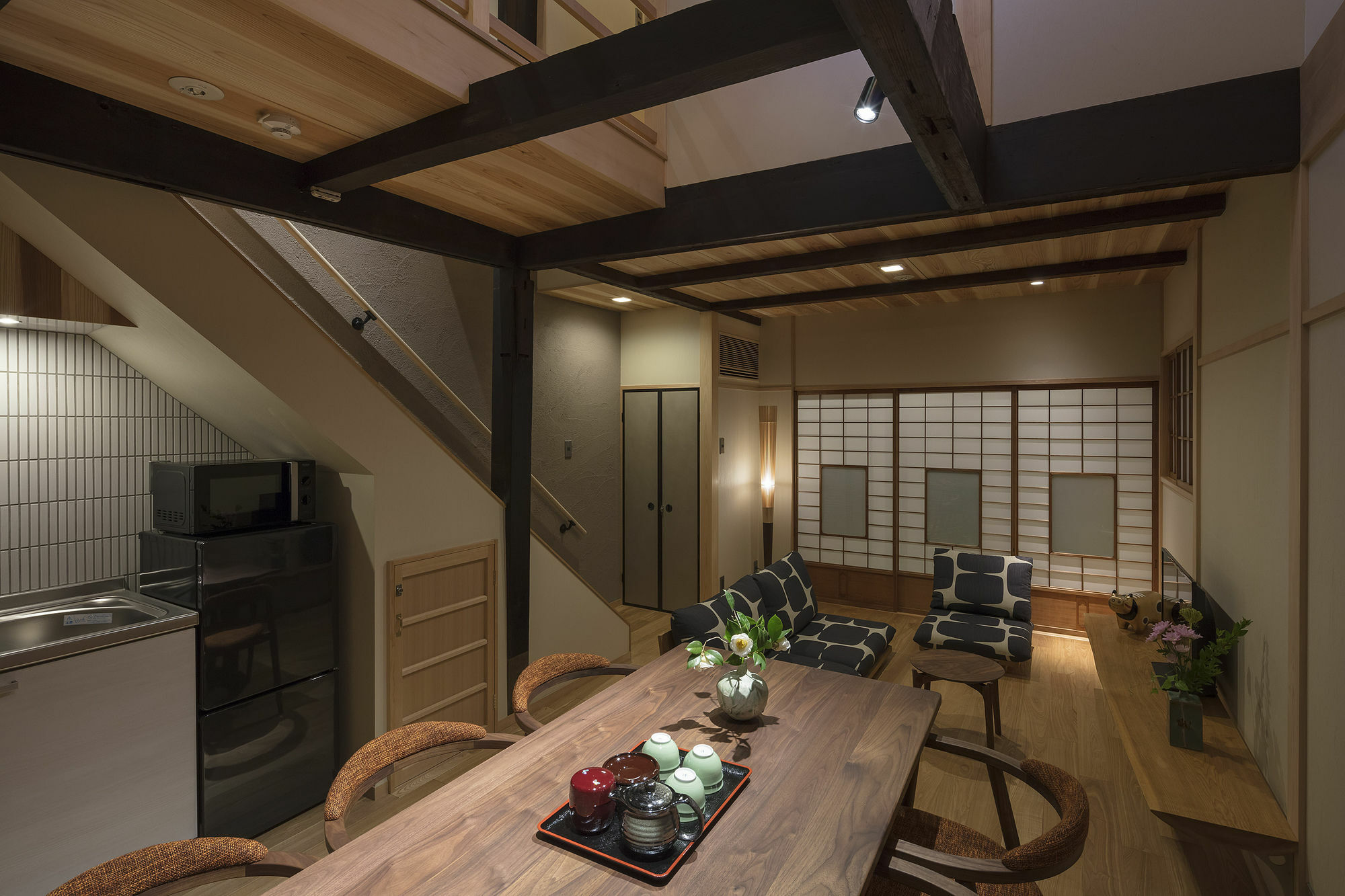 Вилла Shimabara Kaiden Machiya House Киото Экстерьер фото