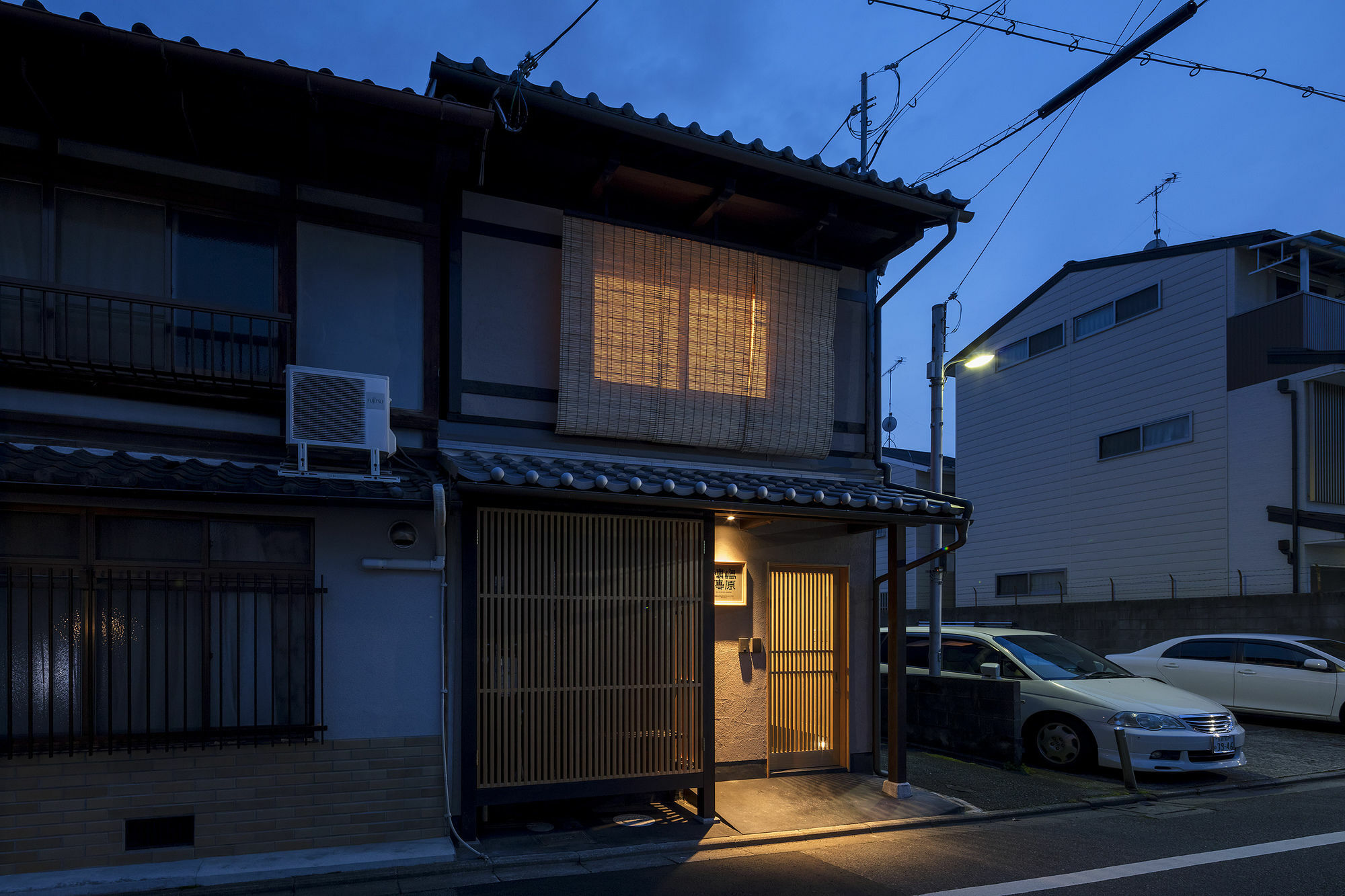 Вилла Shimabara Kaiden Machiya House Киото Экстерьер фото