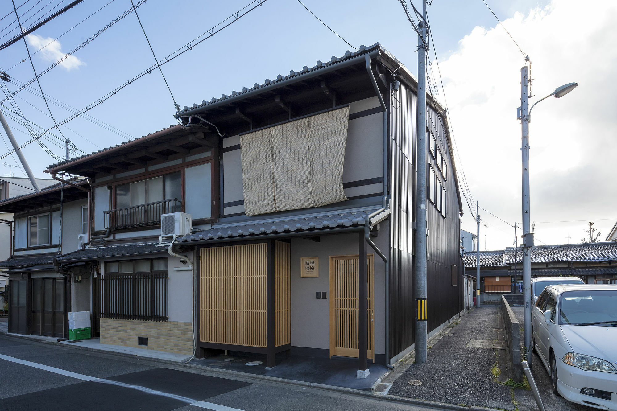 Вилла Shimabara Kaiden Machiya House Киото Экстерьер фото
