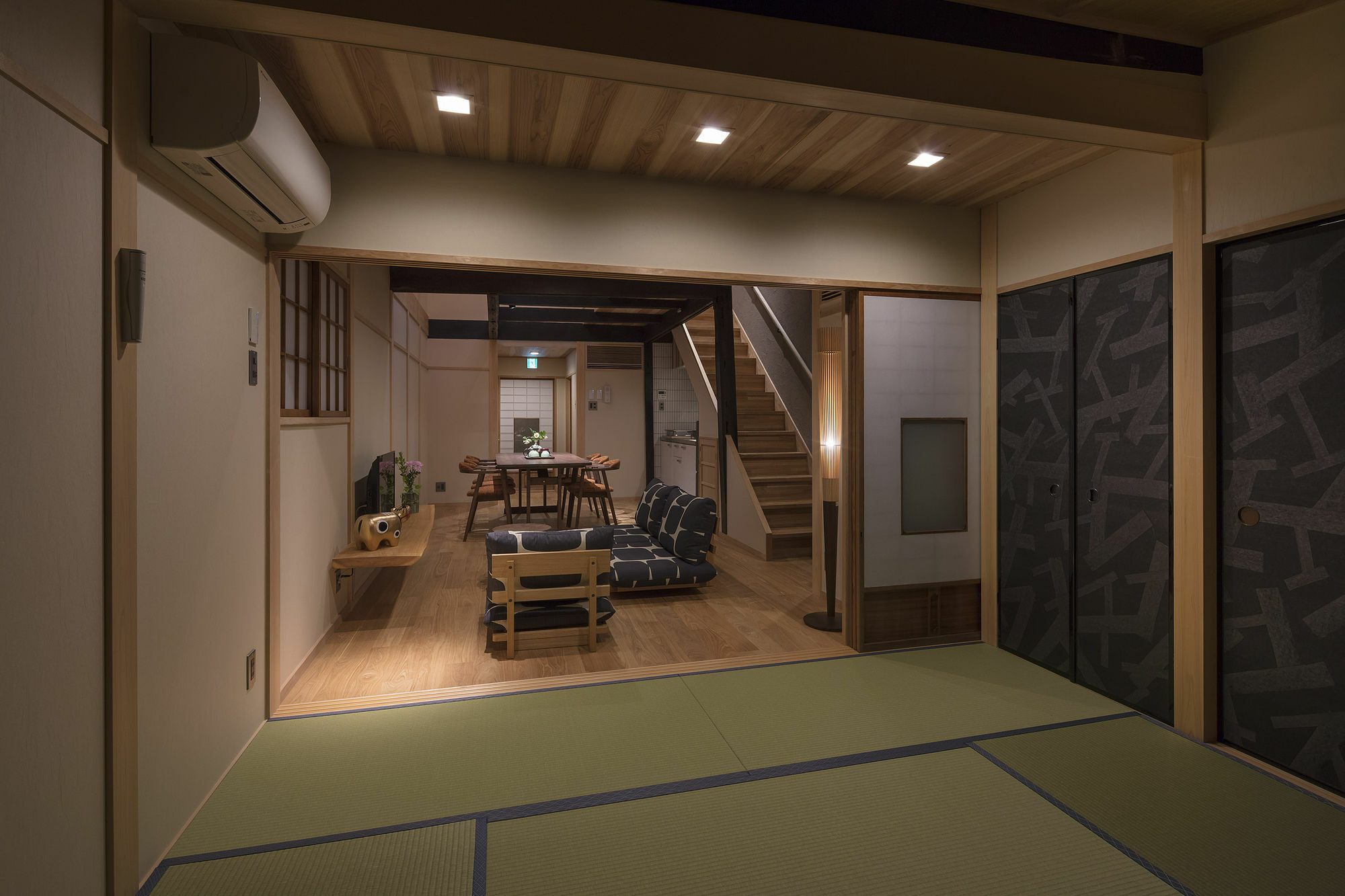 Вилла Shimabara Kaiden Machiya House Киото Экстерьер фото