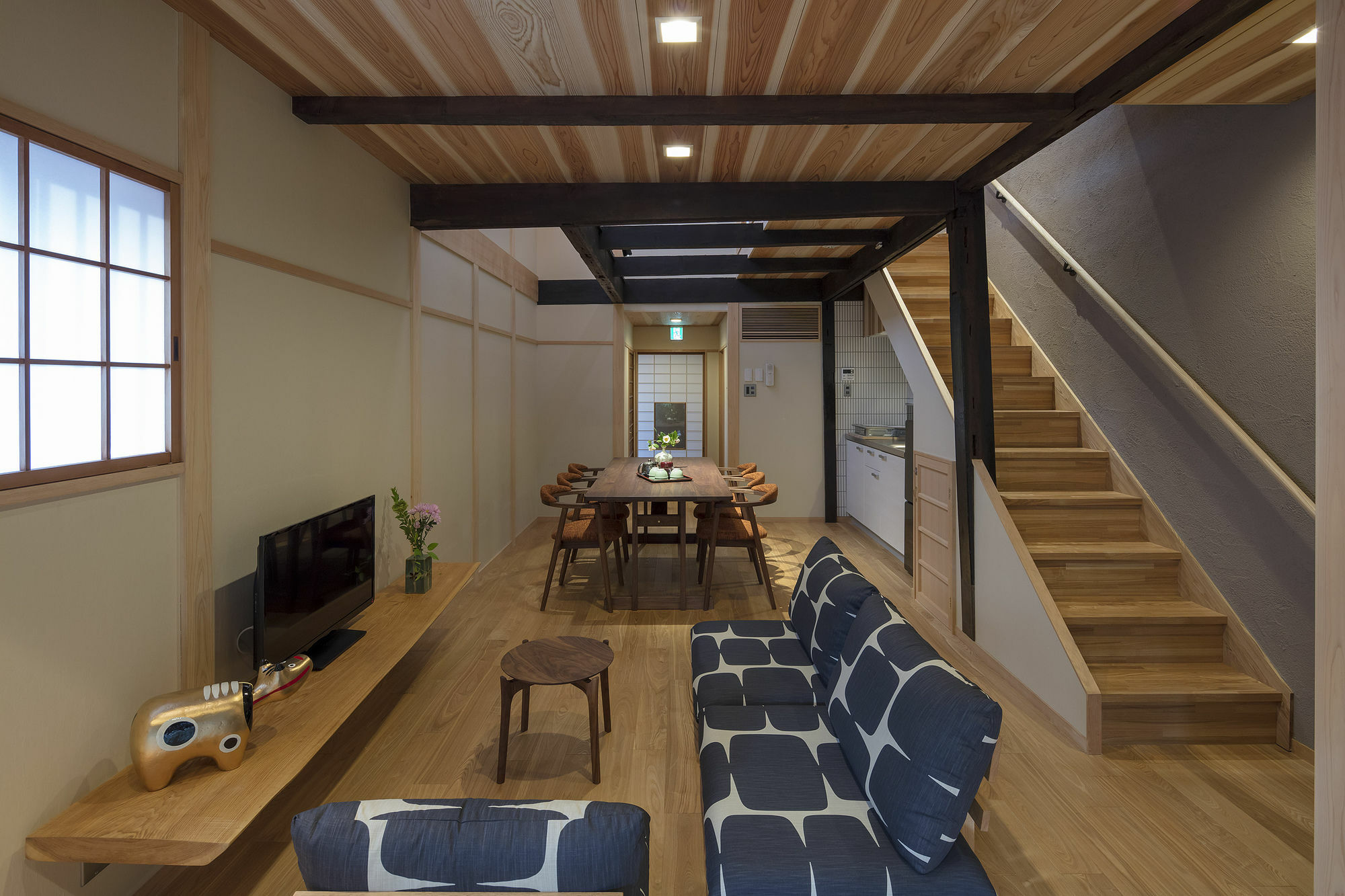 Вилла Shimabara Kaiden Machiya House Киото Экстерьер фото