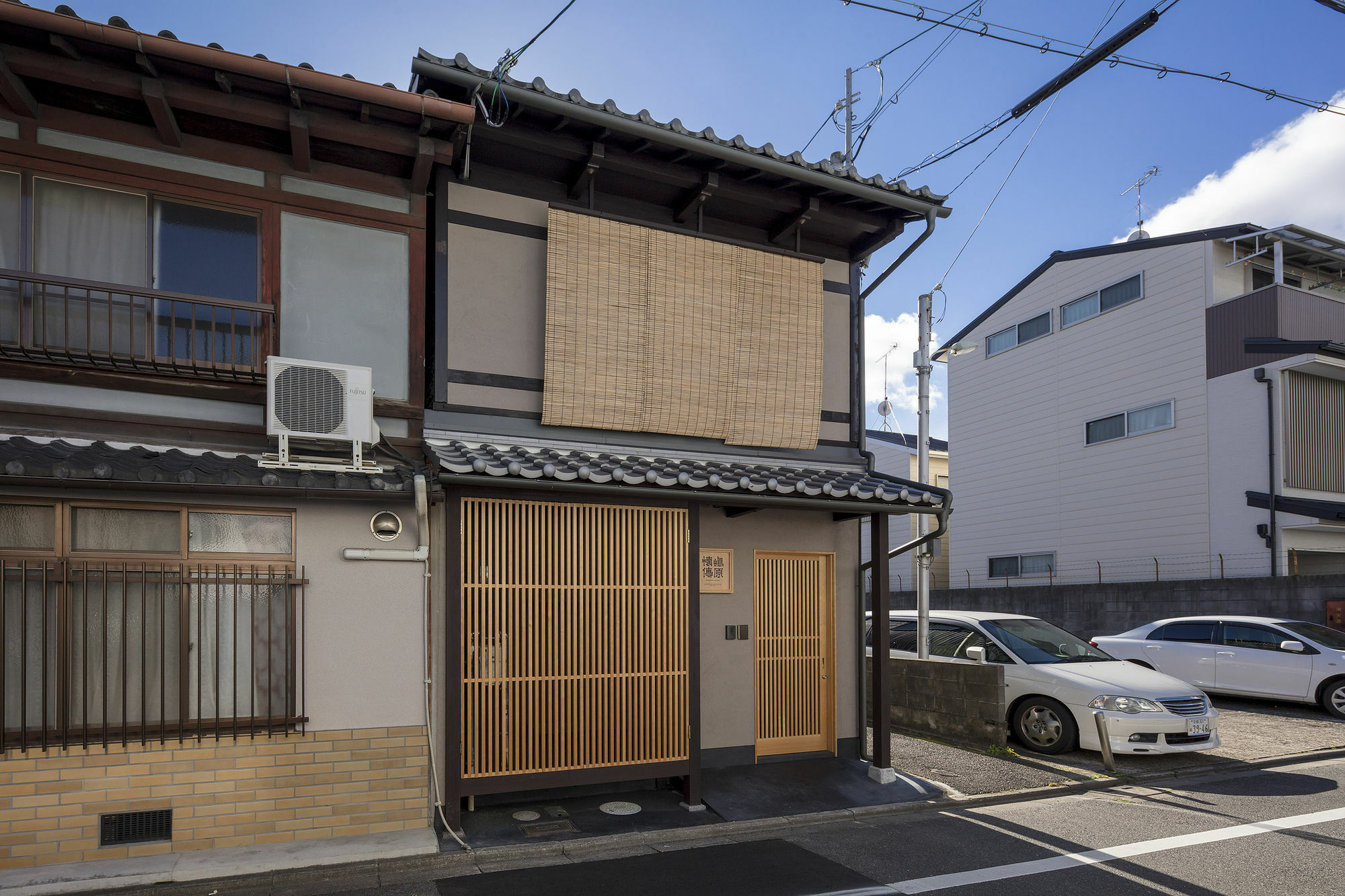 Вилла Shimabara Kaiden Machiya House Киото Экстерьер фото